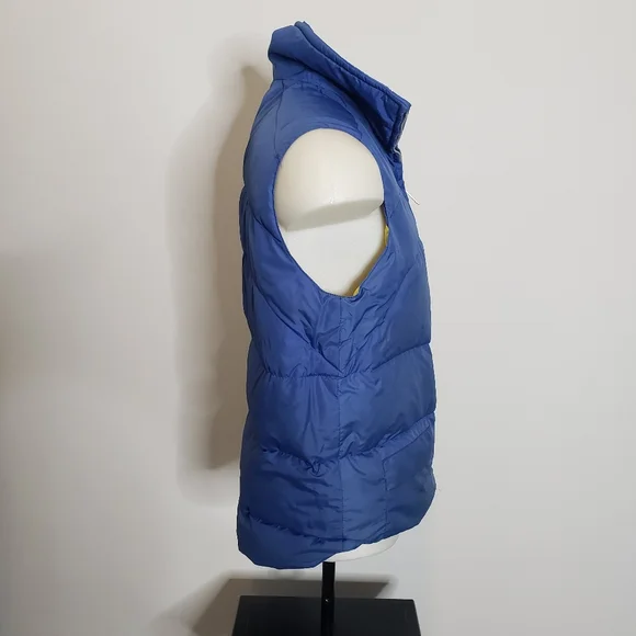 Vintage 80's Montgomery Ward Duck Down Reversible Multicolor Vest Size Medium - Picture 13 of 14